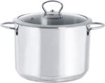 Metalac Oala 1.4l cu capac din sticla Kulinaria Metalac inox/24cm/8l (381863)