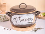 Metalac Oala 4l cu capac Bakery Metalac email/20cm/4l (380995)