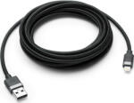 mophie Кабел mophie - USB-А/Lightning, 3 m, черен (409903339)