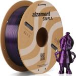 Alzament PLA Silk Dual Color 1 kg Black-Purple (ALZMNTSD02)