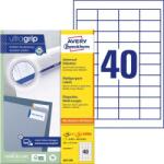 Avery Zweckform Etikett, univerzális, 48, 5x25, 4 mm, AVERY ZWECKFORM, 4000 etikett/csomag (AY3657) - papirdepo