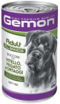 Gemon Adult Konzerv Kutyáknak (Borjú, Máj és Zöldségek) - 1250 g
