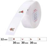 NIIMBOT A2A88988601, 12x30mm, 210db, karácsony, önragasztó címkék (A2A88988601)