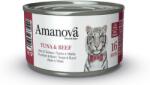  Amanova Cat P16 Canned Tuna & Beef Broth 70g