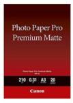Canon paper premium mat Photo 8657B006, 210 g/m2, A3, matt, tintasugaras, fehér, fotópapír (8657B006)