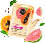 Organic Shop Antioxidáns és anti-aging fátyolmaszk guavával és papayával - 1 db