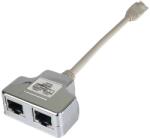 PremiumCord RJ-45 Elosztó Ezüst 10cm SMD2 (SMD2)