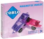 Coblo Mágneses építőjáték - Autó alváz, 2 db, pasztell (D-COBLO2-P)