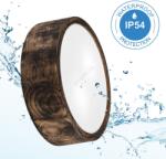 Lamkur Окачено осветително OAK SMOKY 2xE27/15W/230V IP54, Ø27, 5 см, дъб/кафяво (LA58207)
