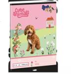 Ars Una Animale drăguțe: Caiet liniat cu model de câine - pentru clasa a 4-a, A5 (53624581)