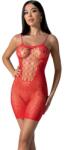 Passion Lingerie Мрежеста рокля Passion BS096 червена