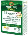 Möller’s Mollers Total, 14 capsule + 14 comprimate, Moller's - springfarma