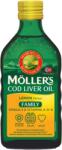 Möller’s Ulei din ficat de cod, cu aroma de lamaie, Family, 500ml, Moller's