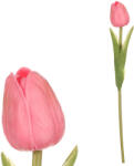 4-Home Műhabos tulipán mini PINK, 5 x 5 x 34 cm, rózsaszín