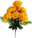 4-Home Művirágcsokor krizantém, sötét sárga, magasság 58cm, sárga