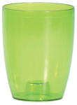 Prosperplast Ghiveci cu flori COUBI ORHIDEA inalt verde transp. 16 cm