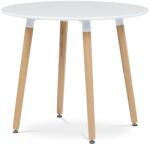 Autronic Étkezőasztal 90 x 90 cm, fehér