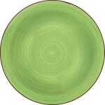 Lamart LT9097 kerámia mély tányér Happy, átmérő21, 5 cm, zöld, zöld