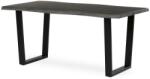 Autronic Étkezőasztal 160 x 90 cm, szürke tölgyfa, szürke - 4home - 112 495 Ft