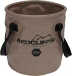 4-Home Redcliffs Összecsukható kemping vödör fogantyúval, 10 L