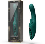 ZALO Ares G-Spot Rabbit Vibrator App Controlled Turquoise Green Vibrator