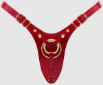 Strap On Me Leatherette Harness Fabulous One Size Red Glossy