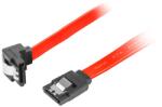 Lanberg CA-SASA-13CC Sata kábel 0.3m (SATA II apa - SATA II apa 90°) (CA-SASA-13CC-0030-R) (CA-SASA-13CC-0030-R)