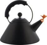 Alessi Чайник със свирка 9093 Alessi 2 л черен мат (9093 BB)