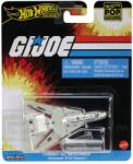 Mattel Avion metalic, Hot Wheels Premium, Pop Culture, GI JOE Combat Jet Skystriker, JBL77