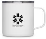 Snow Monkey Booster thermo bögre fehér