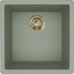 Elleci - Mosogatótálca Zen 102 Keratek K82 Sage Green arany tartozékokkal LKZ10282GLD (LKZ10282GLD)