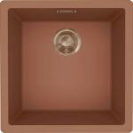 Elleci - Mosogatótálca Zen 102 Keratek K83 Cavern Clay bronz tartozékokkal LKZ10283BRZ (LKZ10283BRZ)