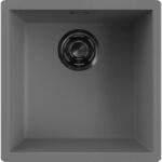 Elleci - Mosogatótálca Zen 102 Keratek K99 Dark Grey fekete tartozékokkal LKZ10299BKM (LKZ10299BKM)