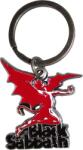 Black Sabbath Logo & Daemon Breloc (BSKEY04)