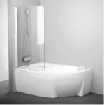 RAVAK Kádparaván CVSK1 Rosa 140/150 bal fehér+ Transp