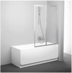 RAVAK Kádparaván VS2 105 szatén + Transparent