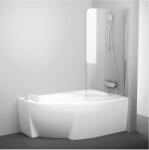 RAVAK Kádparaván CVSK1 Rosa 160/170 jobb krómh. + Trans (7QRS0C00Y1)