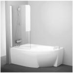 RAVAK Kádparaván CVSK1 Rosa 160/170 bal fehér+ Transp