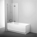 RAVAK Kádparaván BVS2-100 balos króm + Transparent (7ULA0A00Z1)