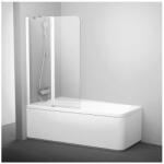 RAVAK Kádparaván 10CVS2-100 bal fehér + Transparent