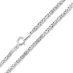 ÉkszerM Fehérarany Lánc (méret: 45) AU 94001