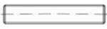TOOLCRAFT Menetes csap 60 mm, M8, 100 db, TOOLCRAFT