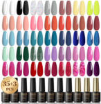 ROSALIND Mini Gél Lakk Szett Alap Gél Lakkal Fényes és Matt Fedőlakkal - 38 részes RATC38-002 (RATC38-002)