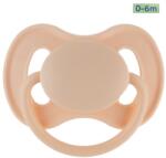 Canpol Babies Canpol babák Cumi 0-6m gumicseresznye NUDE - krém