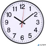 Office Products Falióra, 30 cm, OFFICE PRODUCTS, fekete keret (13223011-05) - alter