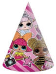  LOL Surprise Glitterati parti kalap, csákó 6 db-os (PNN90865)