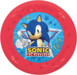  Sonic a sündisznó Sega micro prémium műanyag lapostányér 4 db-os szett 21 cm (PNN96757) - oliviashop