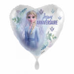  Disney Jégvarázs Elsa Joyeux Anniversaire fólia lufi 43 cm (NPR168798) - oliviashop