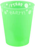 Procos Green Fluorescent, Zöld pohár, műanyag 250 ml (PNN96049)