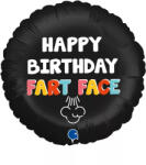  Happy Birthday Fart Face fólia lufi 46 cm (GBBG78087) - oliviashop